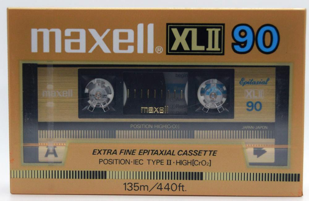 Blank Cassettes: Audio - Maxell - UD XL I - C - 90 - USA (1977)