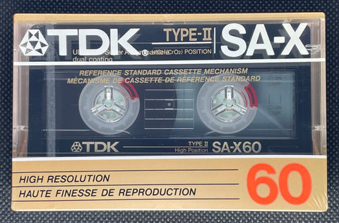 TDK SA-X 1987 C60 front