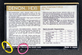 Denon HD8 - 1988 - US