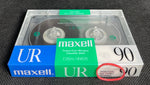 Maxell UR 1988 SK C90 B-Grade top view