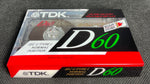 TDK D 1990 CA C60 top view