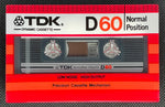 TDK D - 1982 - US/EU