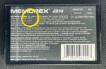 Memorex dB 1993 C90 B-Grade back