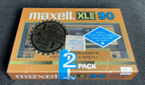 Maxell XLII 1985 C90 1985-2 CA front Sweepstakes and Gold Seal