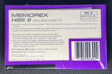 Memorex HBS II 1990 US C90 back