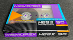 Memorex HBS II 1990 US C90 top view