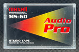 Maxell MS Studio Pro 1997 C60 front