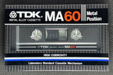 TDK MA 1982 US C60 front