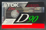 TDK D 1990 US C90 front