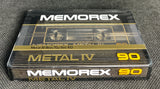 Memorex Metal IV 1982 C90 top view