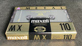 Maxell MX 1992 C110 top view White letters