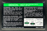 Denon HD7 1989 C90 back