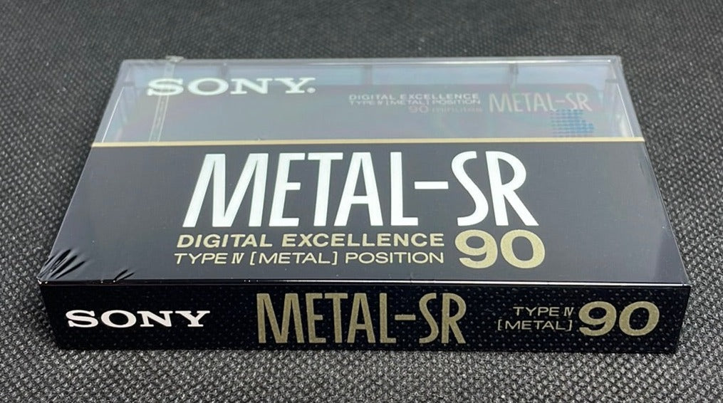 Sony Metal SR - 1989 - US - Blank Cassette Tape - New Sealed