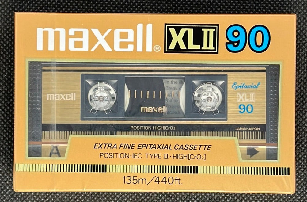 MAXELL XL II 100 (X10) High Bias Type II Audio Cassette Tapes