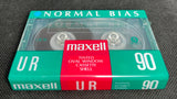 Maxell UR 1992 SK C90 top view