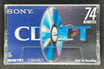 Sony 1995 CD-IT II 74 Minutes front Blue