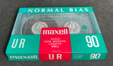 Maxell UR 1992 MX C90 top view