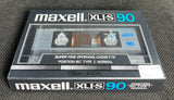 Maxell XLI-S 1984 US/EU C90 top view