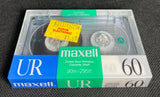 Maxell UR 1988 MX C60 B-Grade top view