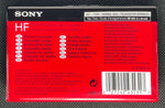 Sony HF 2012 C90 back