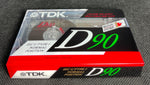 TDK D 1990 CA C90 top view