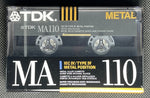 TDK MA 1990 US C110 front