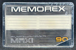 Memorex MRXI Cassettes 1982 C90  back 2