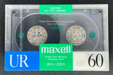 Maxell UR 1988 SK C60 front