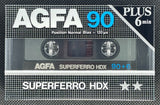 1985 AGFA Superferro HDX 90+6 front