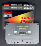 Maxell MS Studio Pro 1997 C90 open view