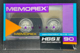 Memorex HBS II 1990 US C90 front