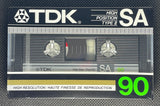 TDK SA 1985 CA C90 front