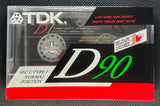 TDK D 1990 CA C90 front