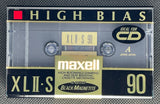 Maxell XLII-S 1992 US C90 front white letters