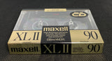 Maxell XLII 1989 C90 US square case top view