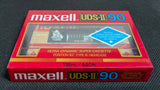 Maxell UDS-II 1985 C90 CA Blue Seal top view