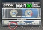 TDK MA-R 1982 C90 B-101 front