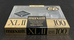 Maxell XLII 1989 C100 CA square case top view