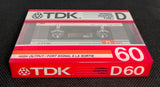 TDK D 1986 CA C60 top view