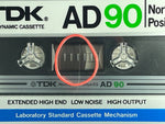 TDK AD 1982 C90 front B-Grade magnified