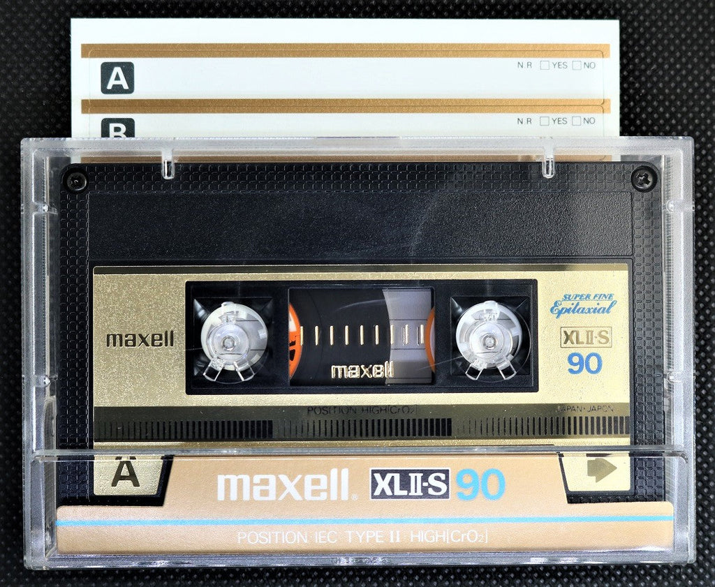10 PACK: Maxell XLII-S 90 Type II Cassette Tapes w/ Cases (Blank / 1998  Version)