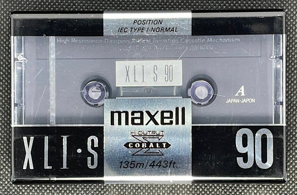 Maxell XLI-S 90 NEW, Compact Cassettes, Tape Material, Recording  Separates, Audio Devices
