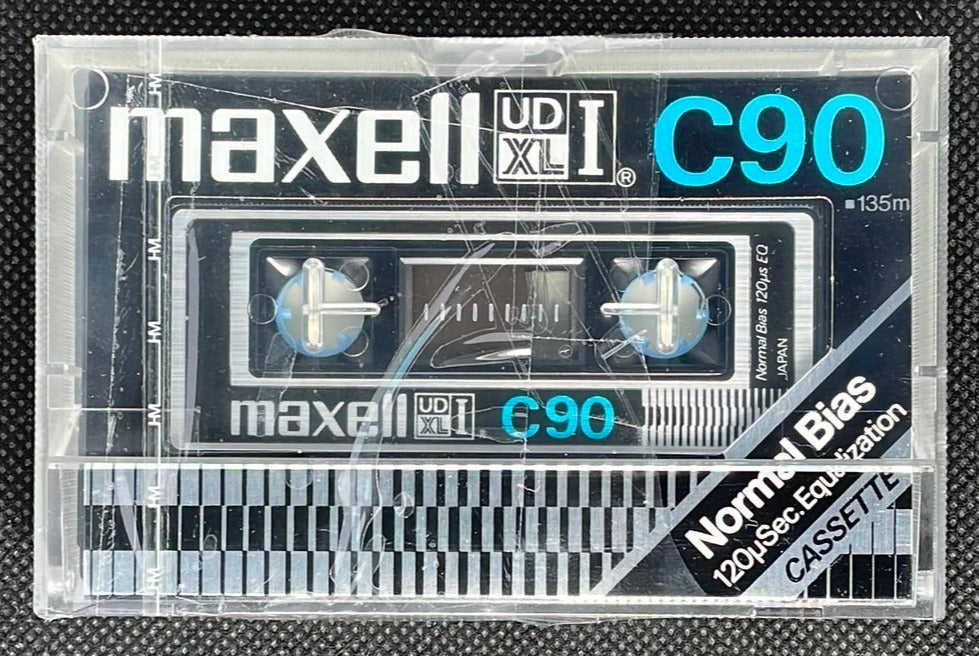 Blank Cassette Audio Tape MAXELL UD XLII C90 Hi-level Bias Nos Factory  Sealed Japan 