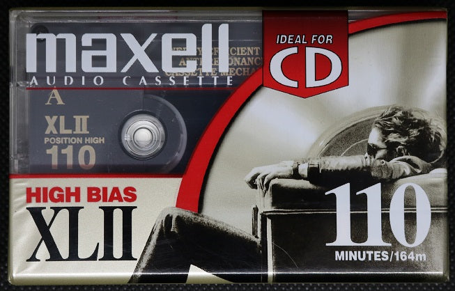 Maxell, Media, 2x New Sealed Maxell Xlii 0 High Bias Cassette Tapes