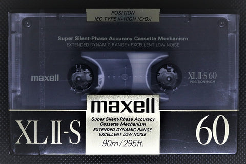  Maxell XL-II C60 Blank Audio Cassette Tape (2 pack)  (Discontinued by Manufacturer) : Xlii60: Electronics