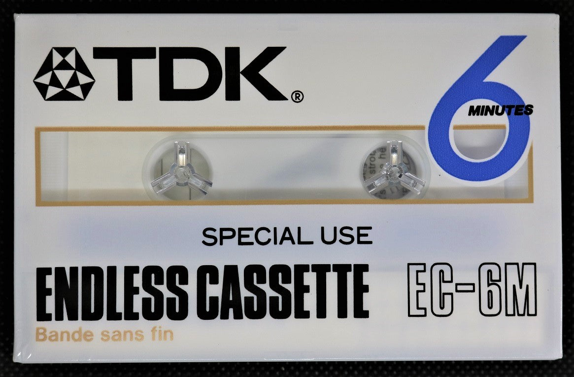 TDK Endless - 1987 - US - Blank Cassette Tape - New & Sealed