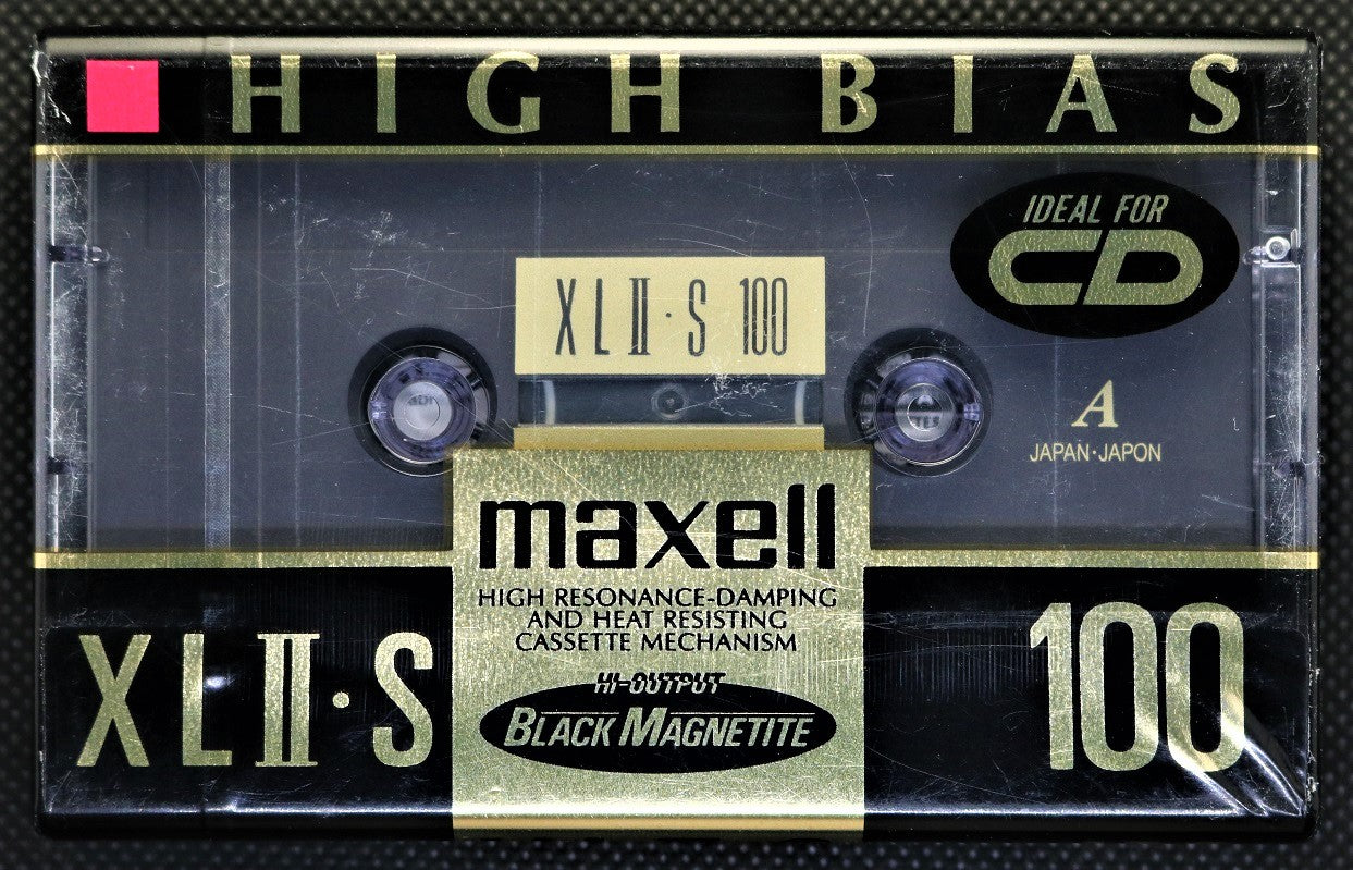 3 Previously Recorded Maxell XLII-S 100 High Bias Blank Cassette Tapes (B1)