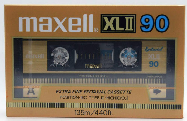 Maxell XLI-S - 1980 - EU - Blank Cassette Tape - New Sealed