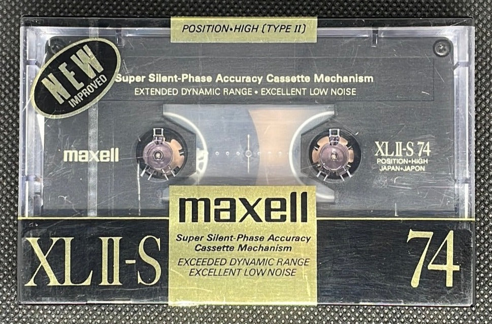 MAXELL XL II-S 60 VS. I TYPE II BLANK CASSETTE TAPE (1) (SEALED)