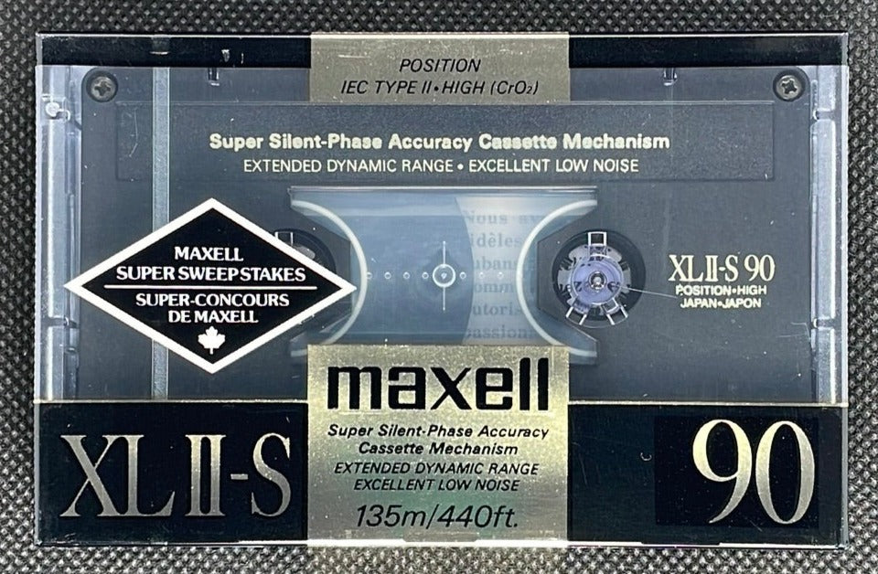 Maxell XLII 90 Blank Cassette – Jordan's Vinyl Garage Inc.